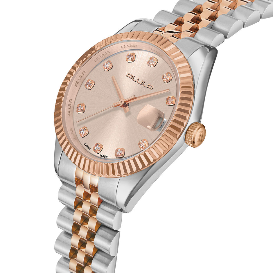 Women Two Tone Watch