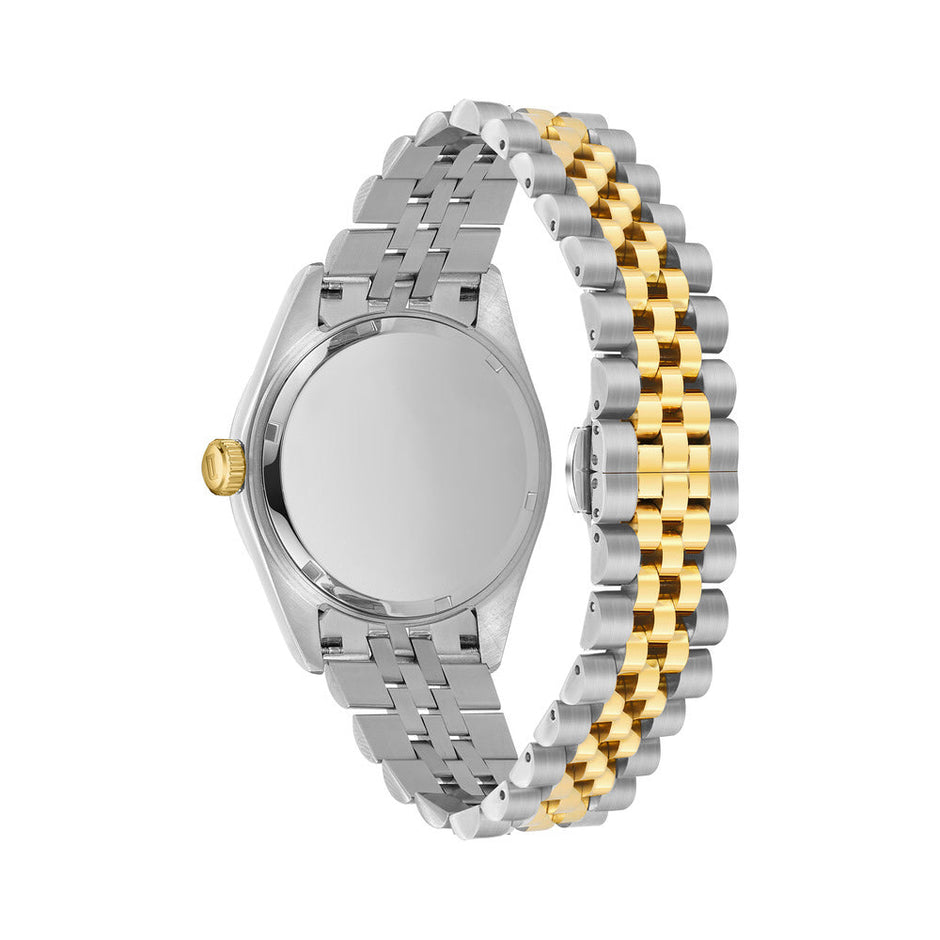 Women Silver Stainless Steel 32mm Watch