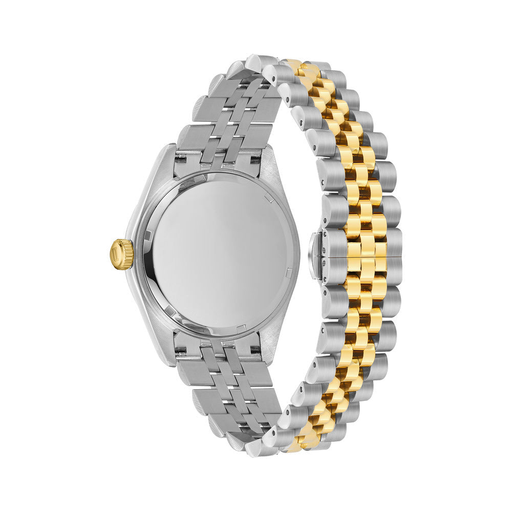 Women Silver Stainless Steel 32mm Watch