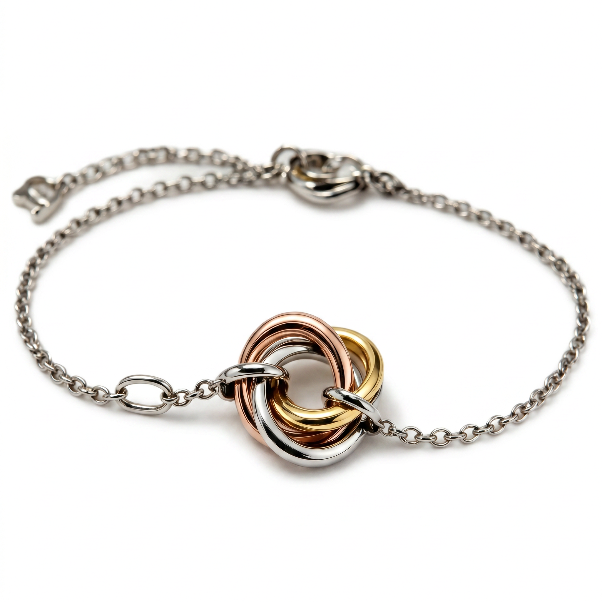 Women Bella Tri Tone Bracelet