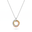 Women Bella Tri Tone Necklace