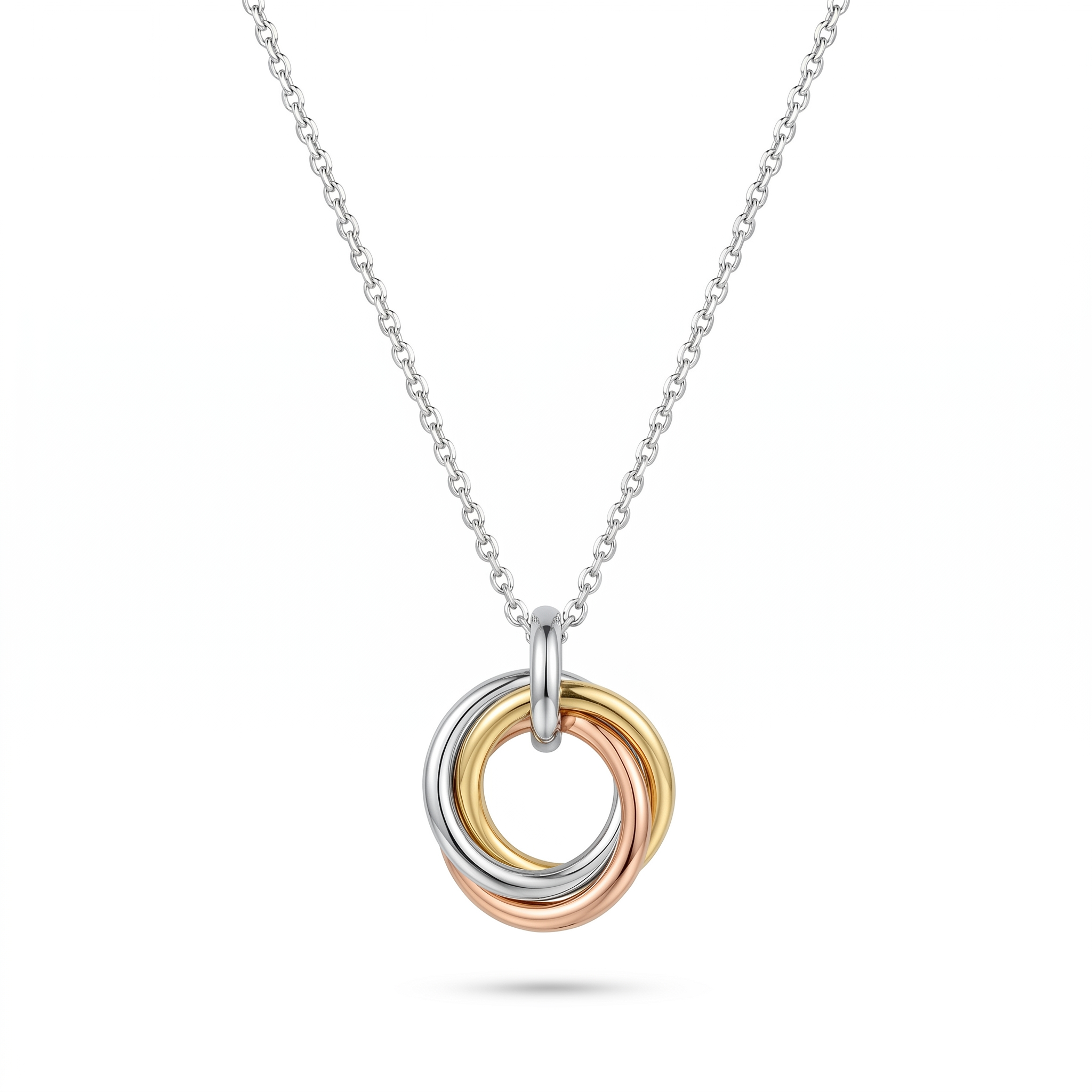 Women Bella Tri Tone Necklace
