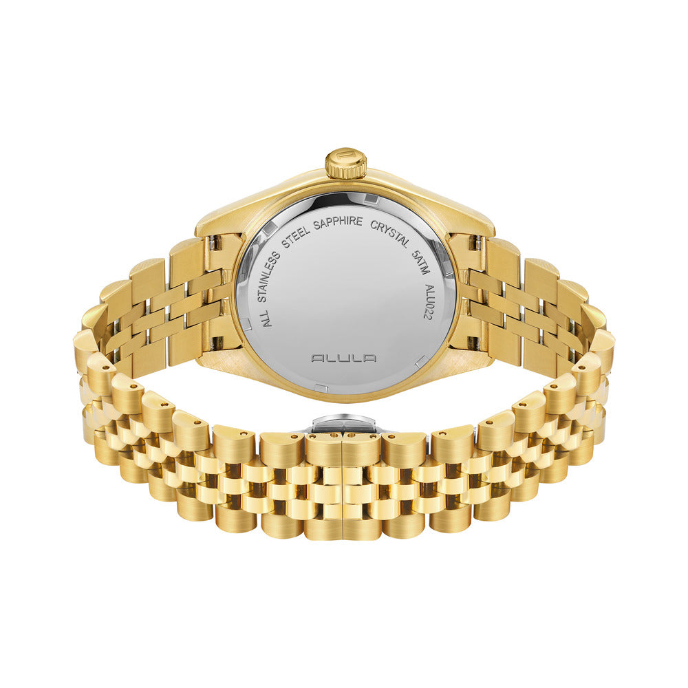 Women White 32mm Gold Watch