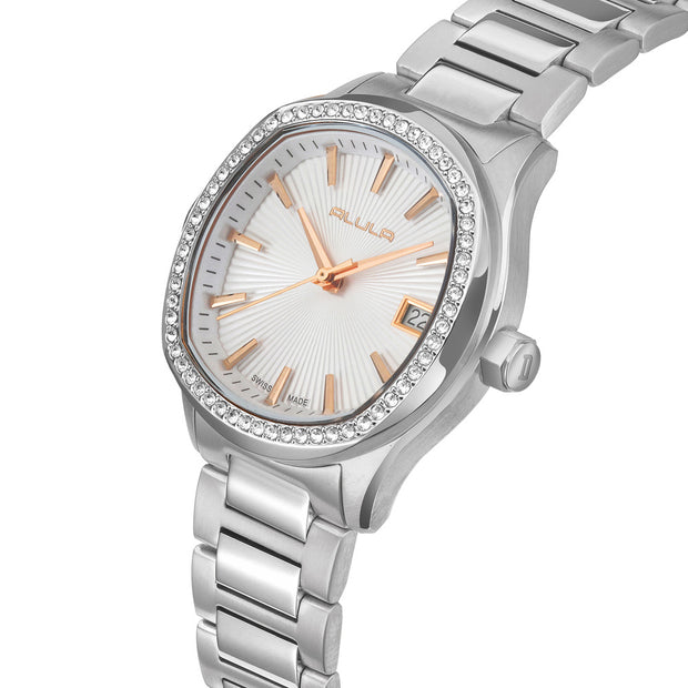 Women Silver Watch