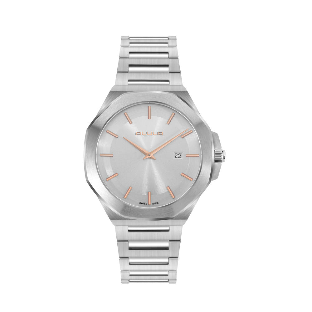 Men Silver Watch