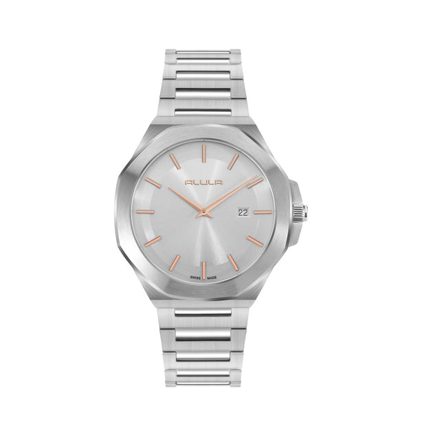 Men Silver Watch