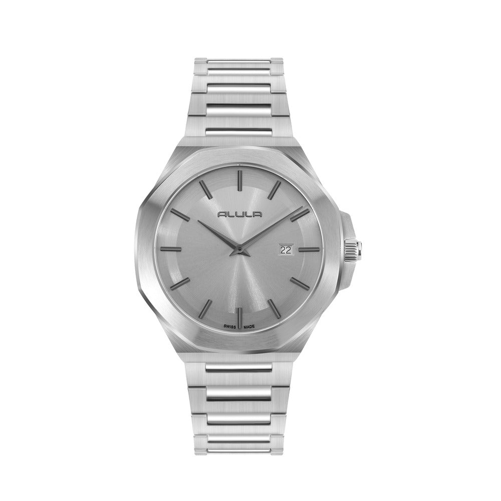 Men Silver Watch