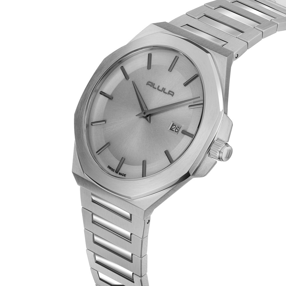 Men Silver Watch