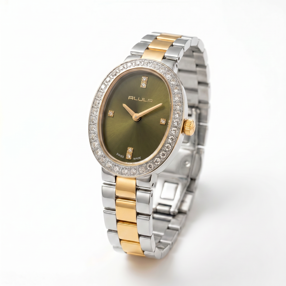 Women  Two Toned Watch