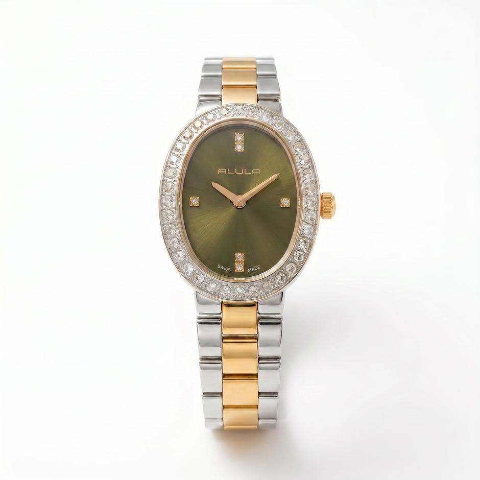 Women  Two Toned Watch