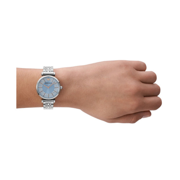Women Gianni T-Bar Blue Watch