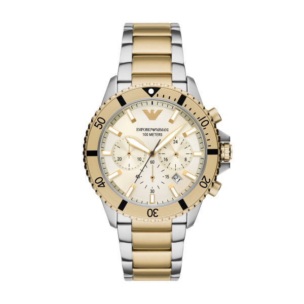 Men Sea Explorer Cream 43mm Watch