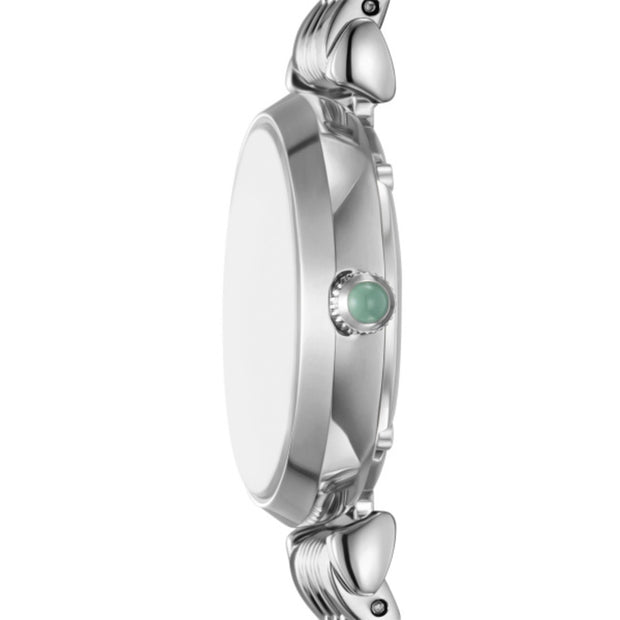 Women Gianni T-Bar Silver Watch