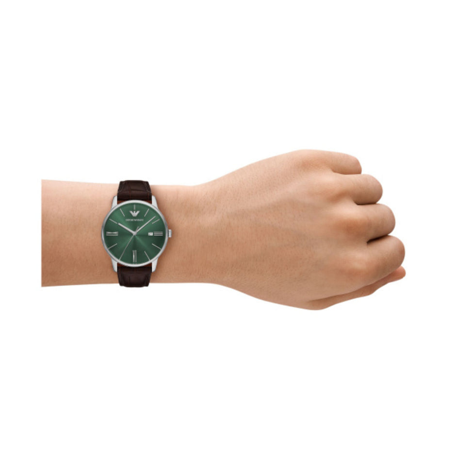 Men Minimalistic Leather Watch
