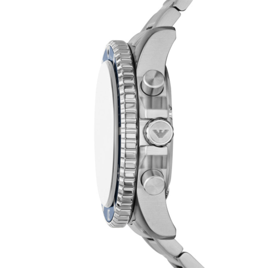 Men World Explorer Silver Watch