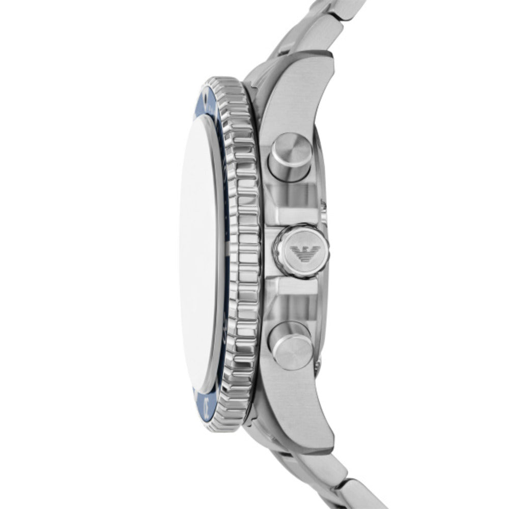 Men World Explorer Silver Watch