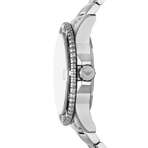 Men World Explorer Silver Watch