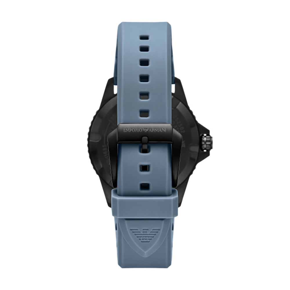 Men World Explorer Blue Watch