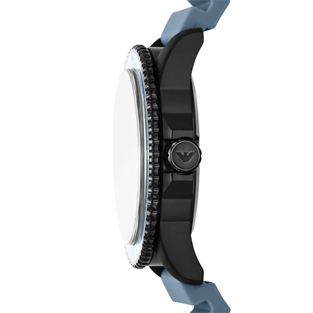 Men World Explorer Blue Watch