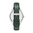 Men Green Leather Watch
