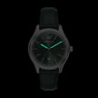 Men Green Leather Watch