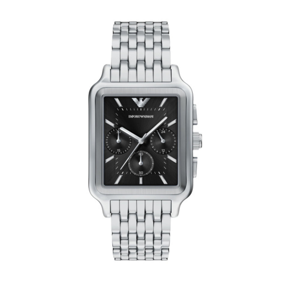Men Silver Watch