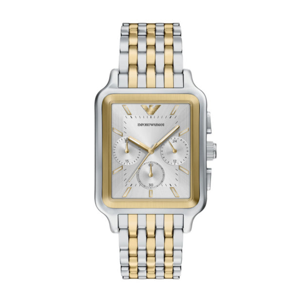 Men Two Tone Watch