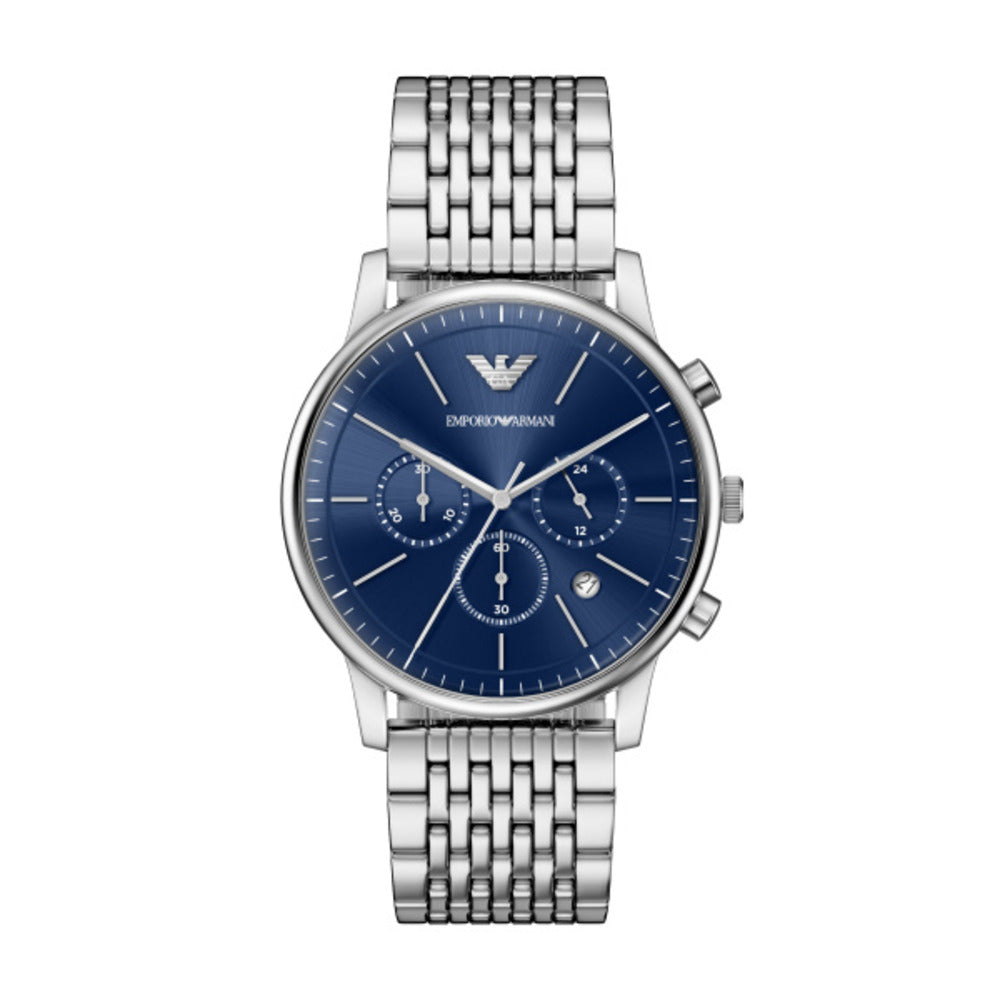 Men Silver Watch