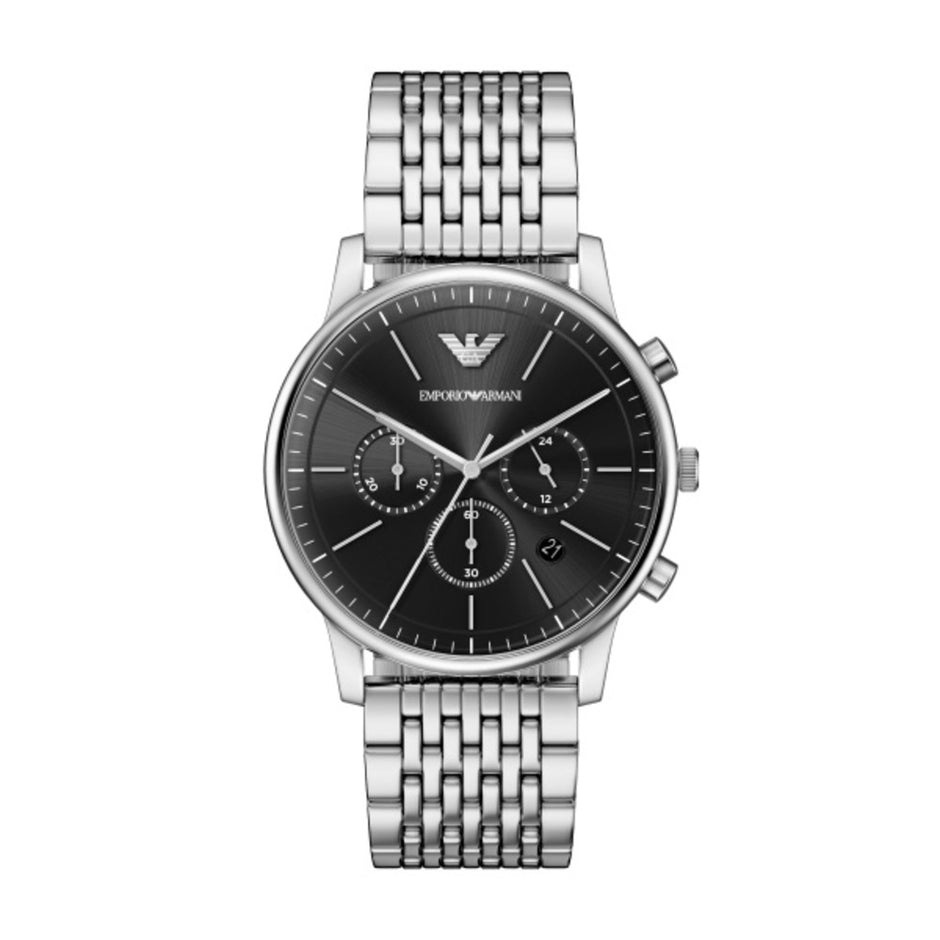 Men Silver Watch