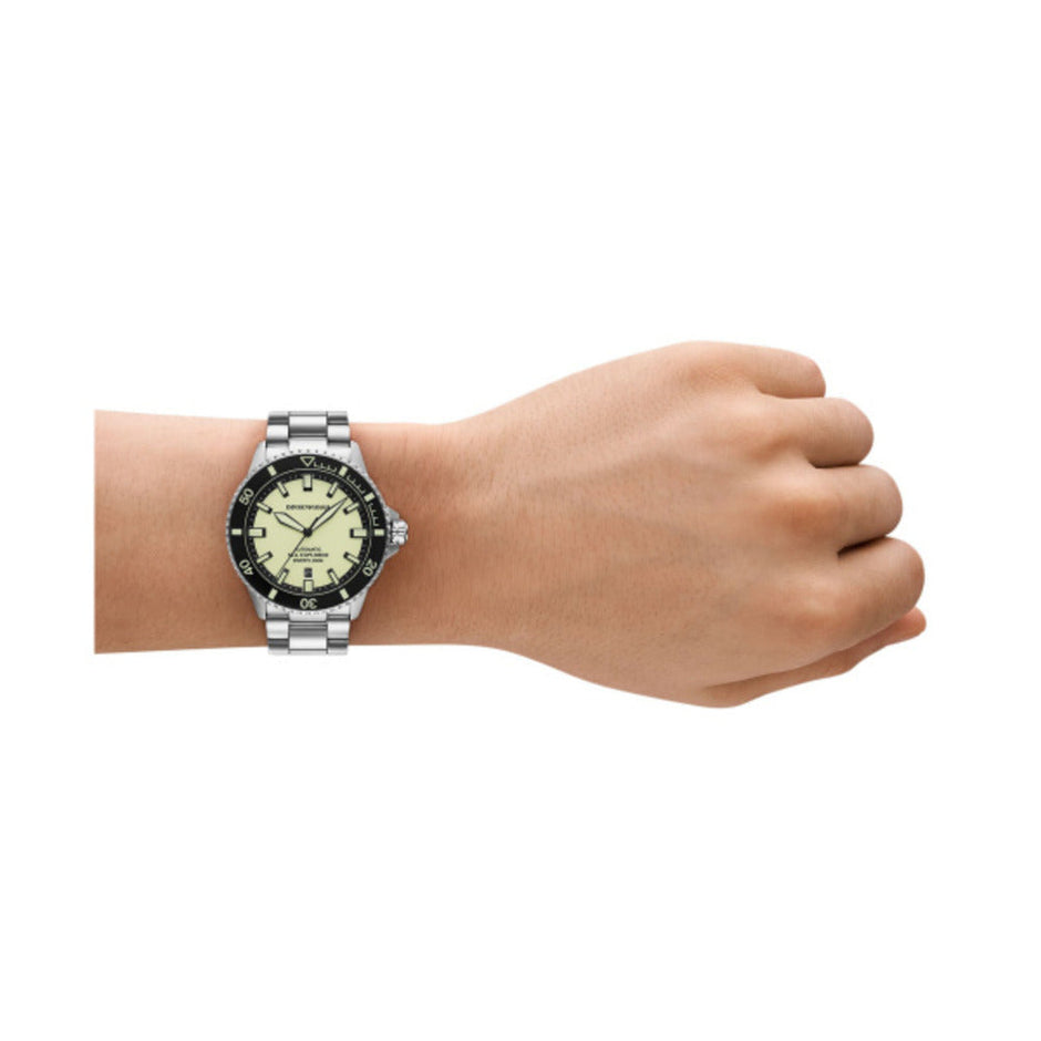 ساعة سي إكسبلورر فضية رجالية