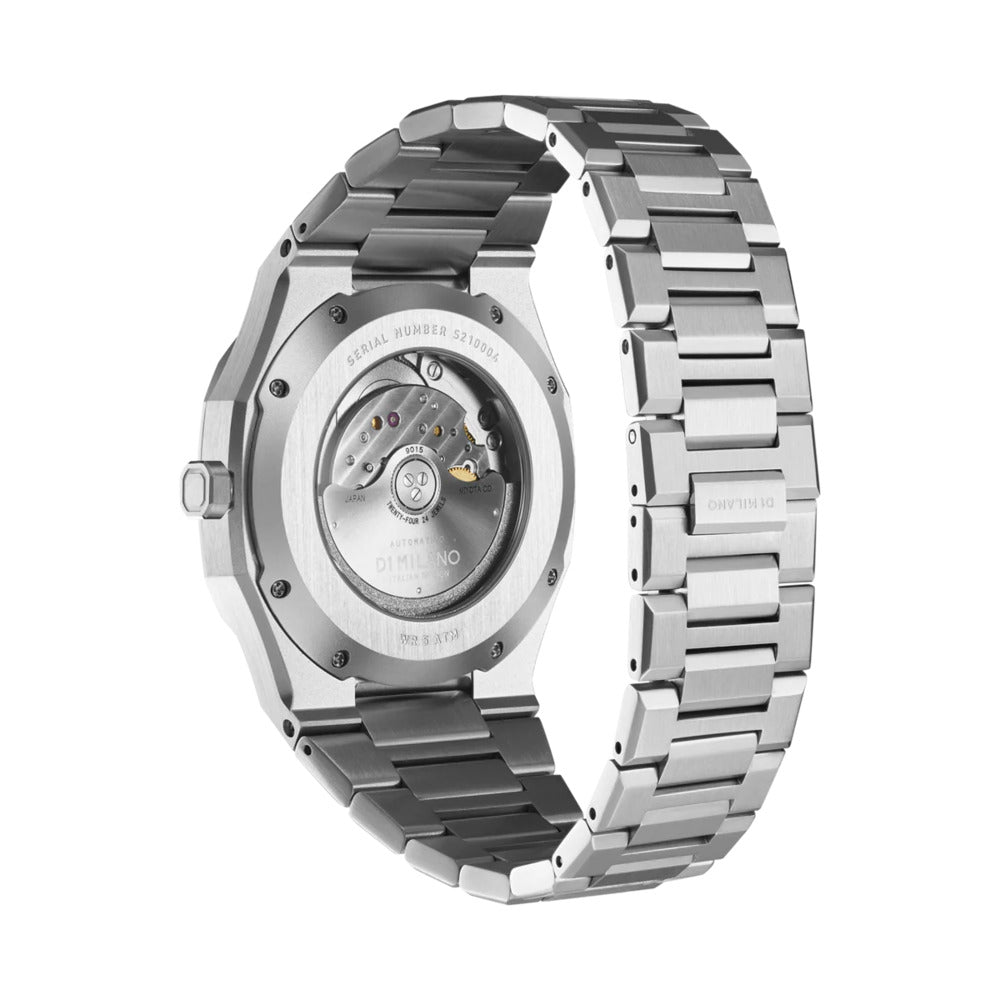 Men Automatic Silver 41mm Watch