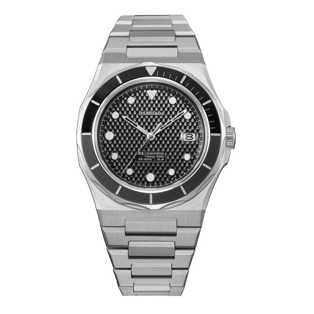 Men Automatic Silver Watch