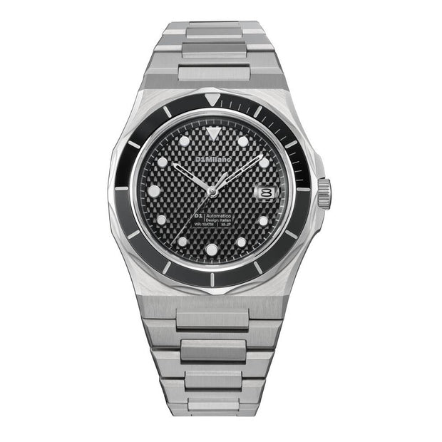 Men Automatic Silver Watch