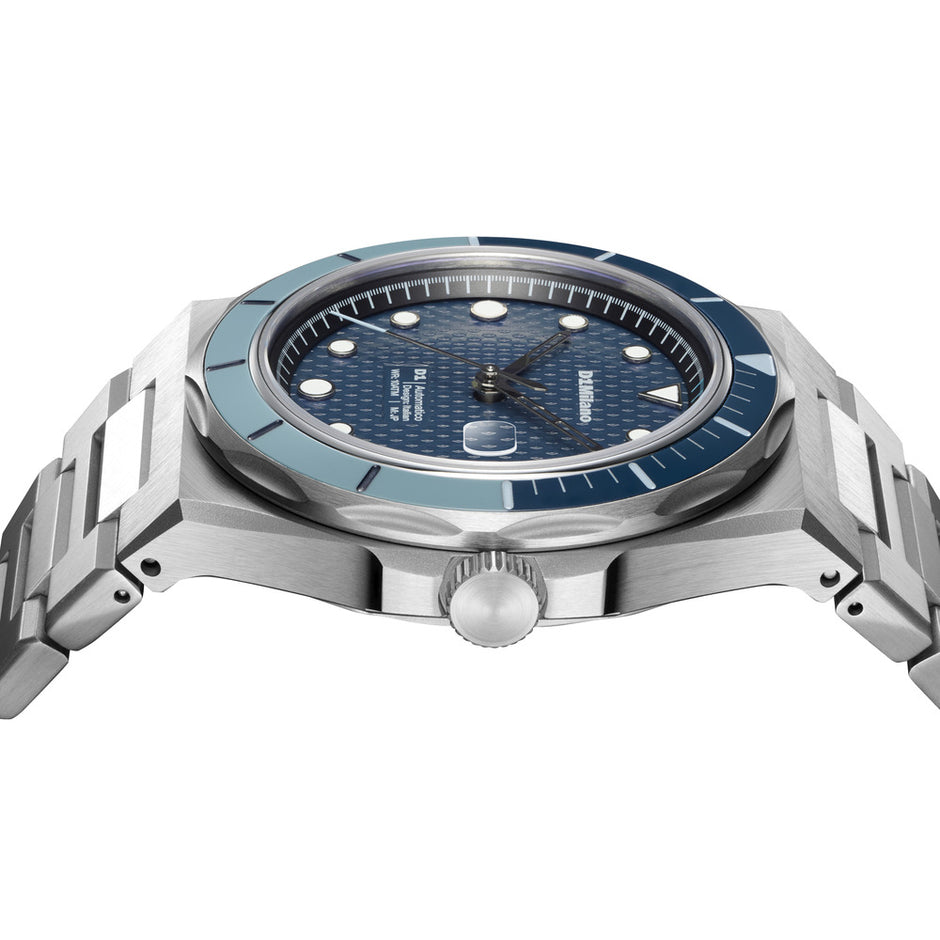 Men Automatic Silver Watch