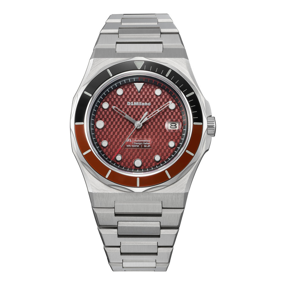 Men Automatic Silver Watch