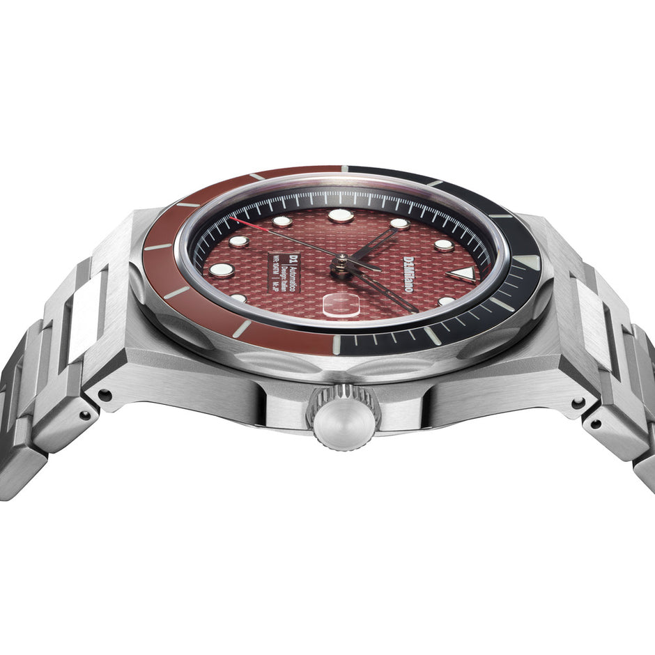 Men Automatic Silver Watch