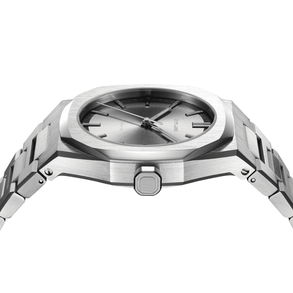 Unisex Automatico Silver 41.5mm Watch