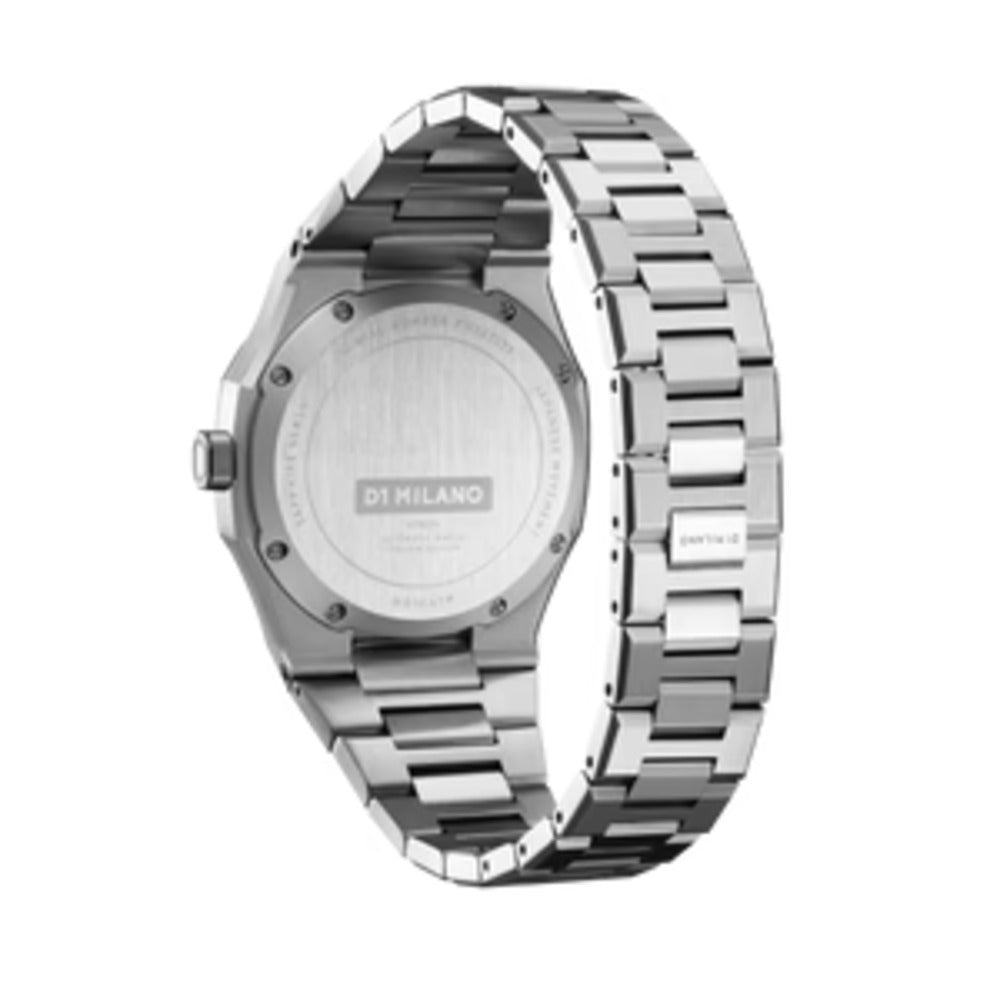 Unisex Automatico Silver 41.5mm Watch