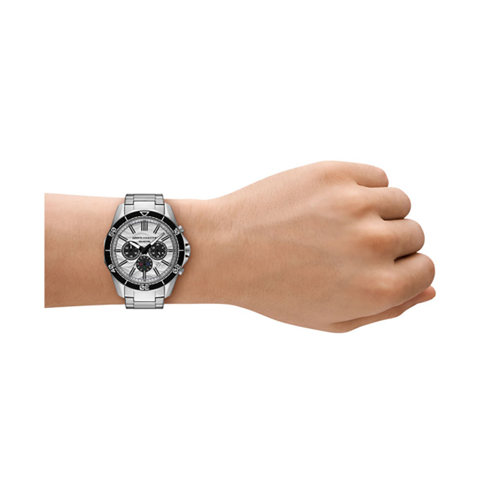 ساعة رجالية فضية