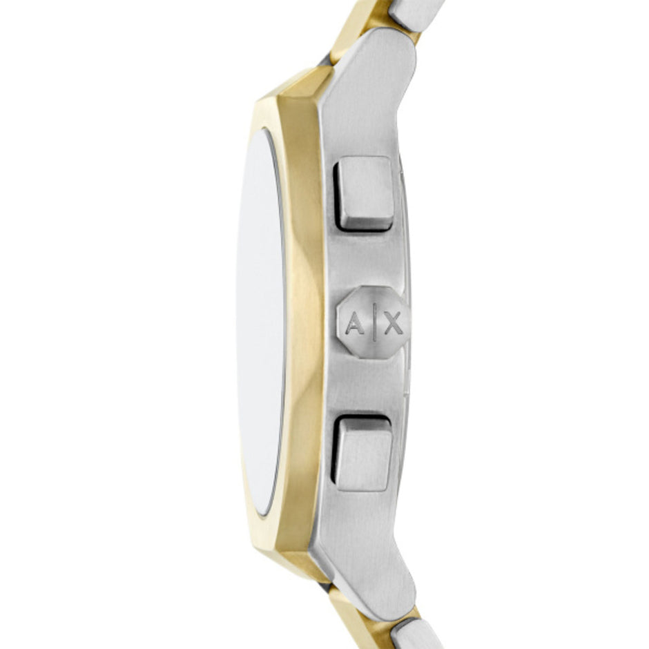 Men 2-Tone 42mm Watch