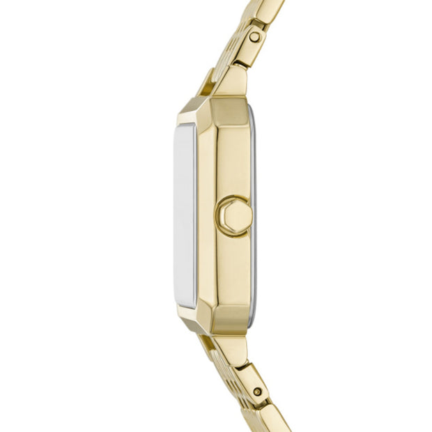 ساعة ليلى ذهبية نسائية مقاس 