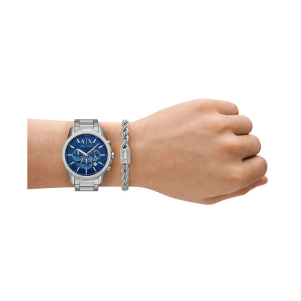 Men Silver Watch