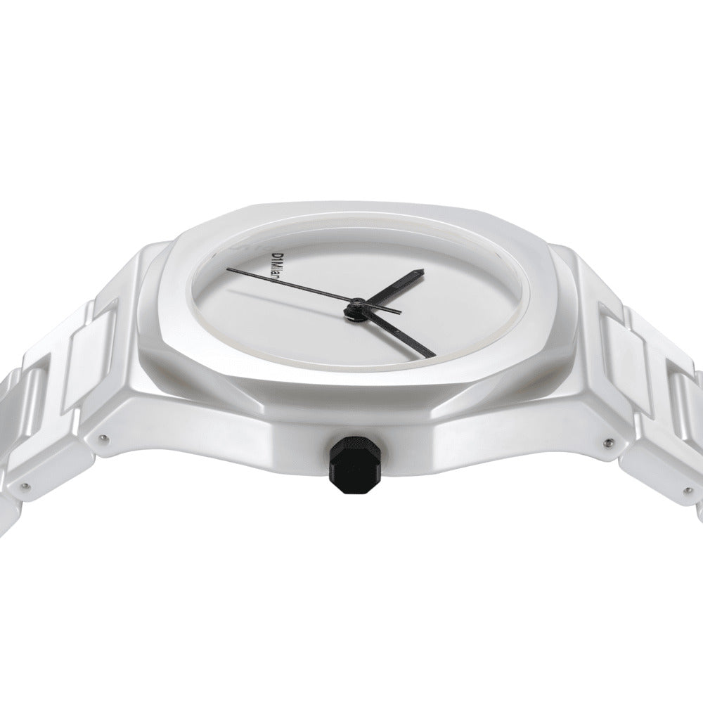 Unisex Ceramic White 37mm Watch