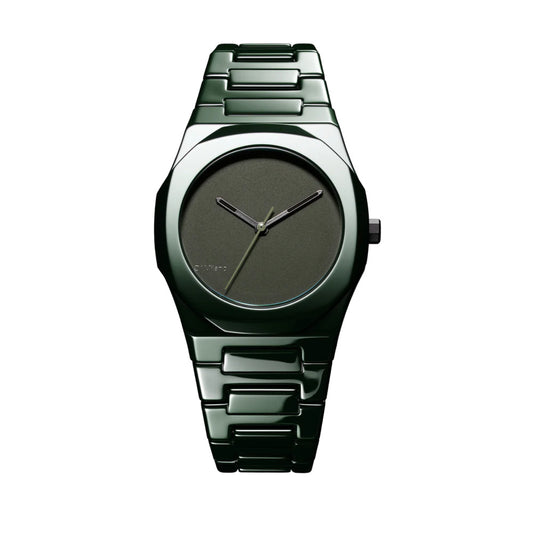 Unisex Ceramic Grey 37mm Watch