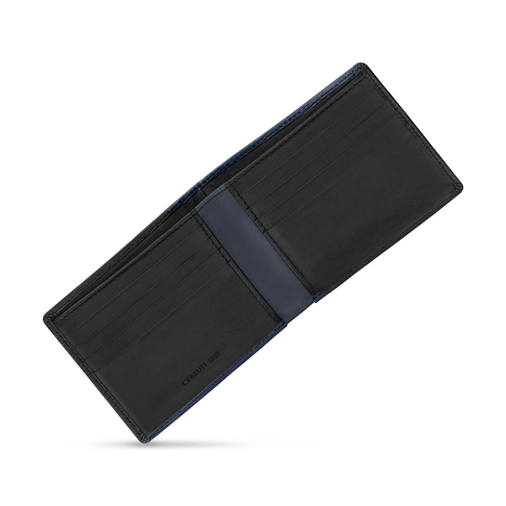 Men Saffiano Black  Wallets