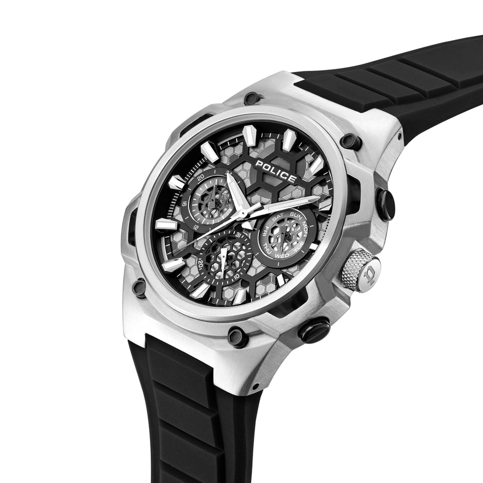 Men Challenger Silver Watch