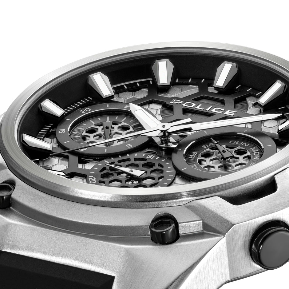 Men Challenger Silver Watch