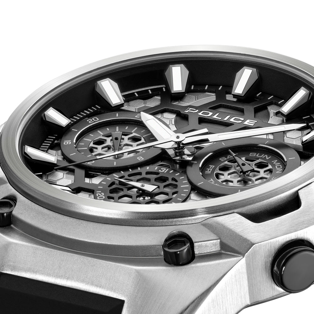 Men Challenger Silver Watch