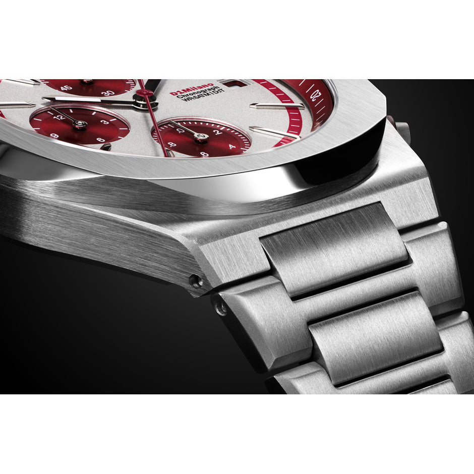 Men Chronograph Silver Watch