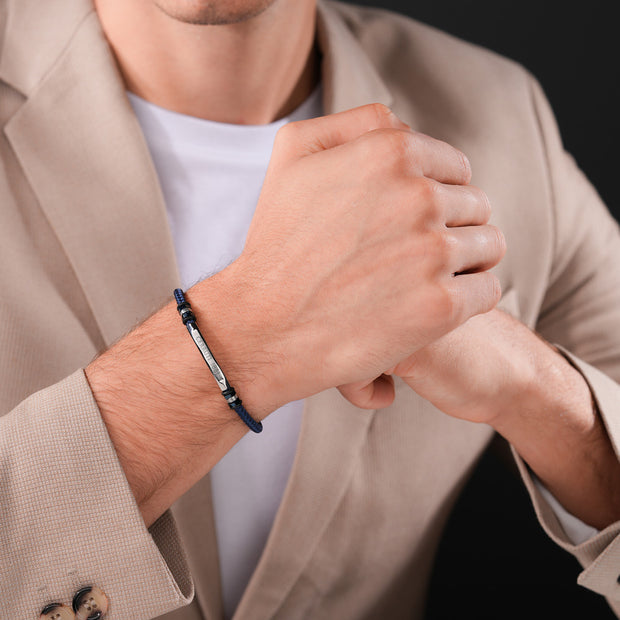 Men Blue Bracelet